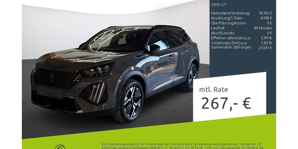 Peugeot 2008 30.814 km 22.889 &euro; Dülmen 48249