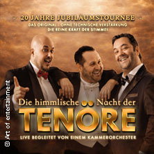 Himmlische Nacht der Tenöre - Das Original - Live und ohne technische Verstärkung 12.01.2027 Ev. Stadtkirche St. Georg