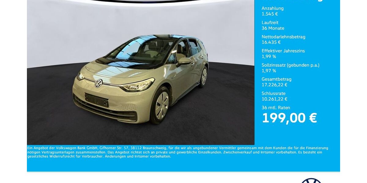 VW ID.3 40.711 km 17.980 &euro; Unna 59423