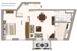 Dachgeschoßwohnung Iserlohn Gerlingsen - 2.5 Zimmer, 60 m&sup2;, 435&euro; | Angebot:26705010