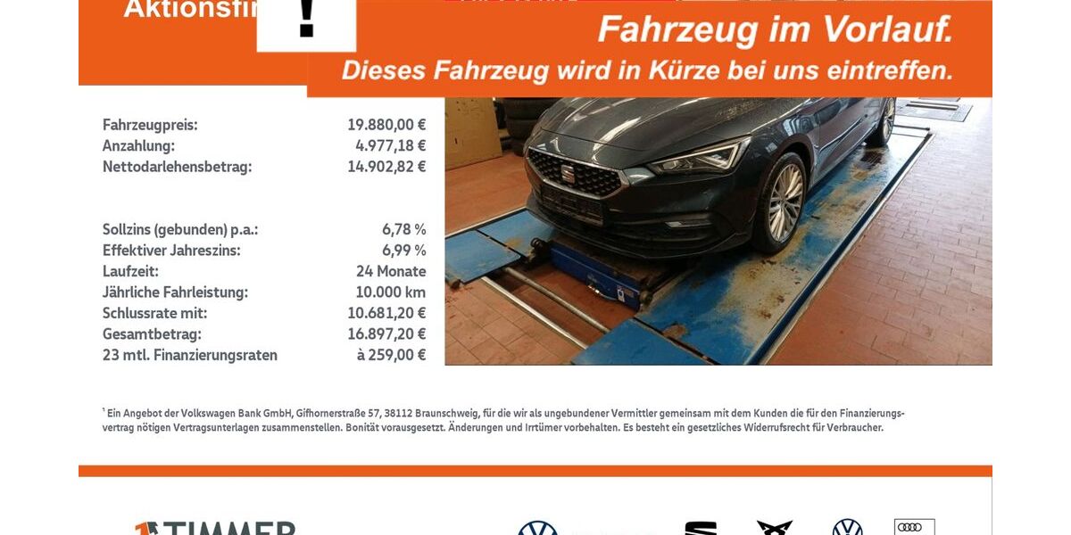 Seat Leon 93.996 km 19.880 &euro; Dülmen 48249