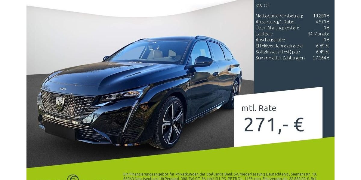 Peugeot 308 31.879 km 22.850 &euro; Dülmen 48249