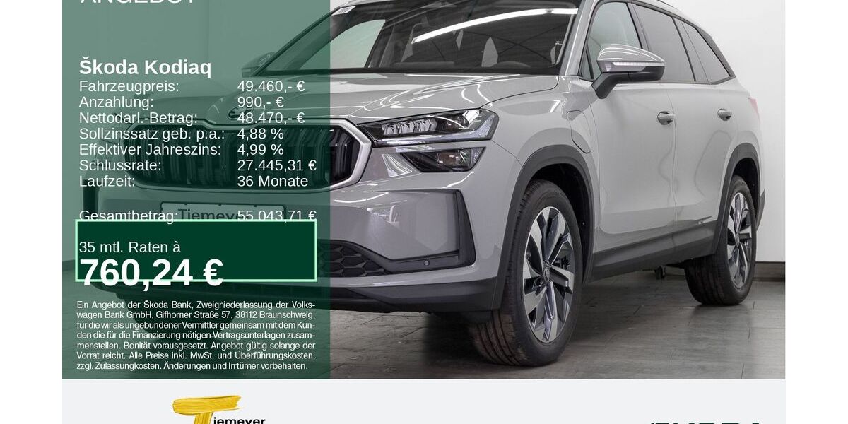 Skoda Kodiaq 19.600 km 49.460 &euro; Bochum 44809