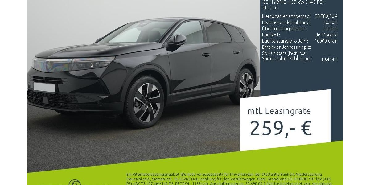 Opel Grandland (X) 9.722 km 33.880 &euro; Dülmen 48249