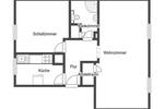 Etagenwohnung Bochum Harpen - 2 Zimmer, 48 m&sup2;, 99.000&euro; | Angebot:25880076