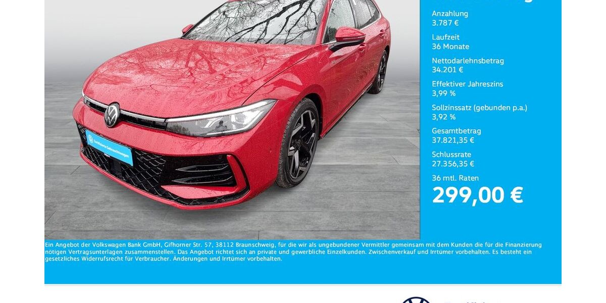 VW Passat Variant 7.003 km 34.333 &euro; Dortmund 44141