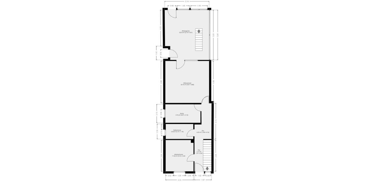 Doppelhaushälfte Hamm Heessen - 4 Zimmer, 100 m&sup2;, 210.000&euro; | Angebot:25850475