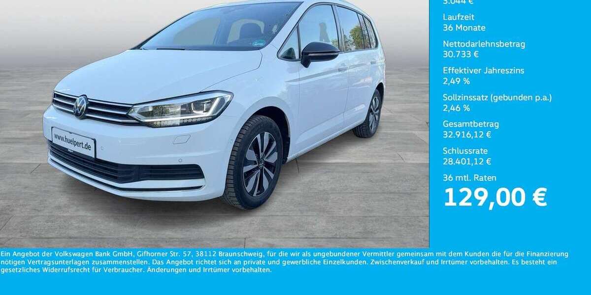 VW Touran 11.610 km 33.777 &euro; Unna 59423