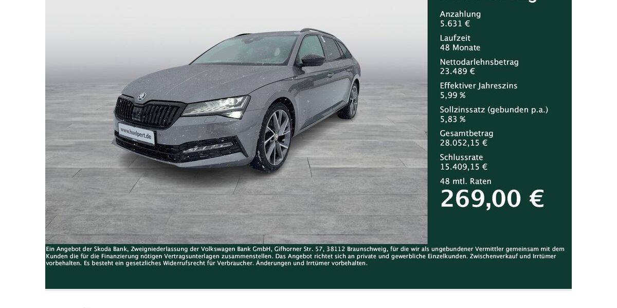 Skoda Superb 72.443 km 28.880 &euro; Dortmund 44309