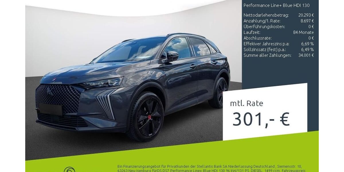 DS Automobiles DS7 (Crossback) 22.623 km 28.990 &euro; Dülmen 48249