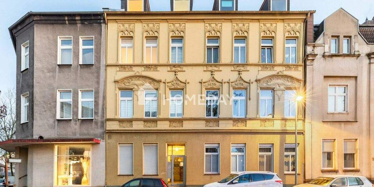 Etagenwohnung Herne Wanne-Süd - 2 Zimmer, 45 m&sup2;, 59.000&euro; | Angebot:25694310