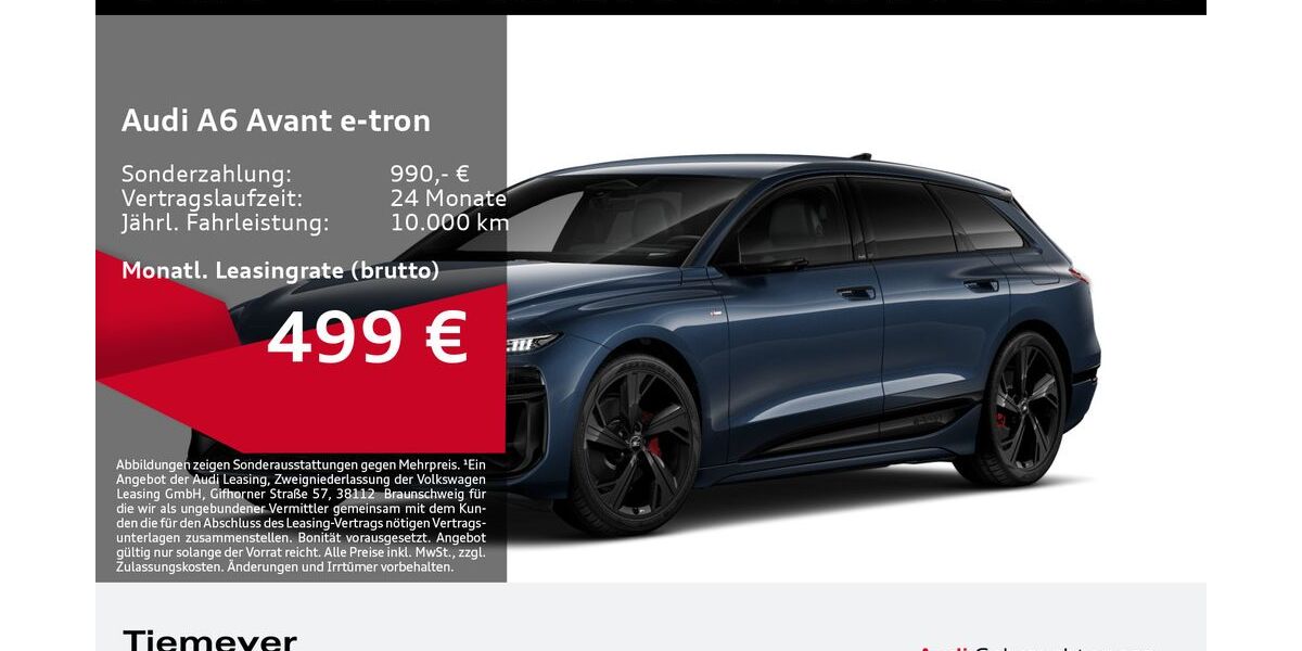 Audi A6 e-tron 16.065 km 61.870 &euro; Bochum 44809