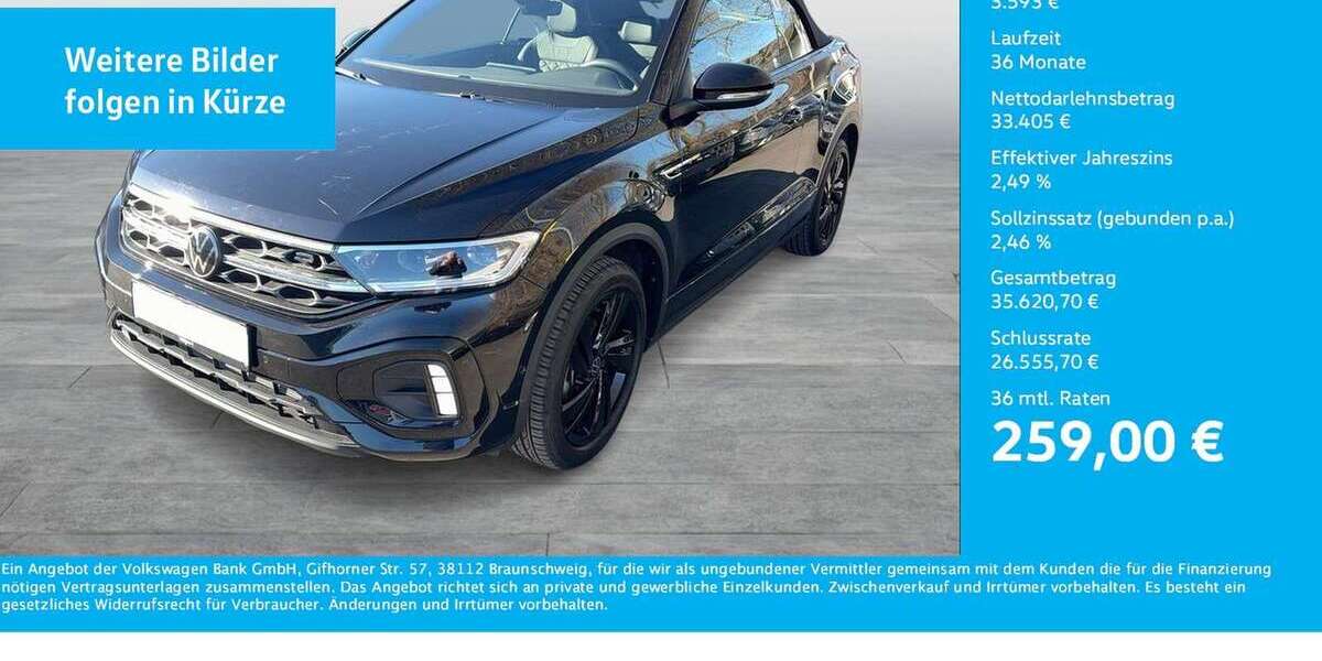 VW T-Roc 4.965 km 36.998 &euro; Dortmund-Marten 44379