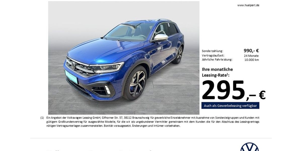 VW T-Roc 6.955 km 36.511 &euro; Dortmund 44141