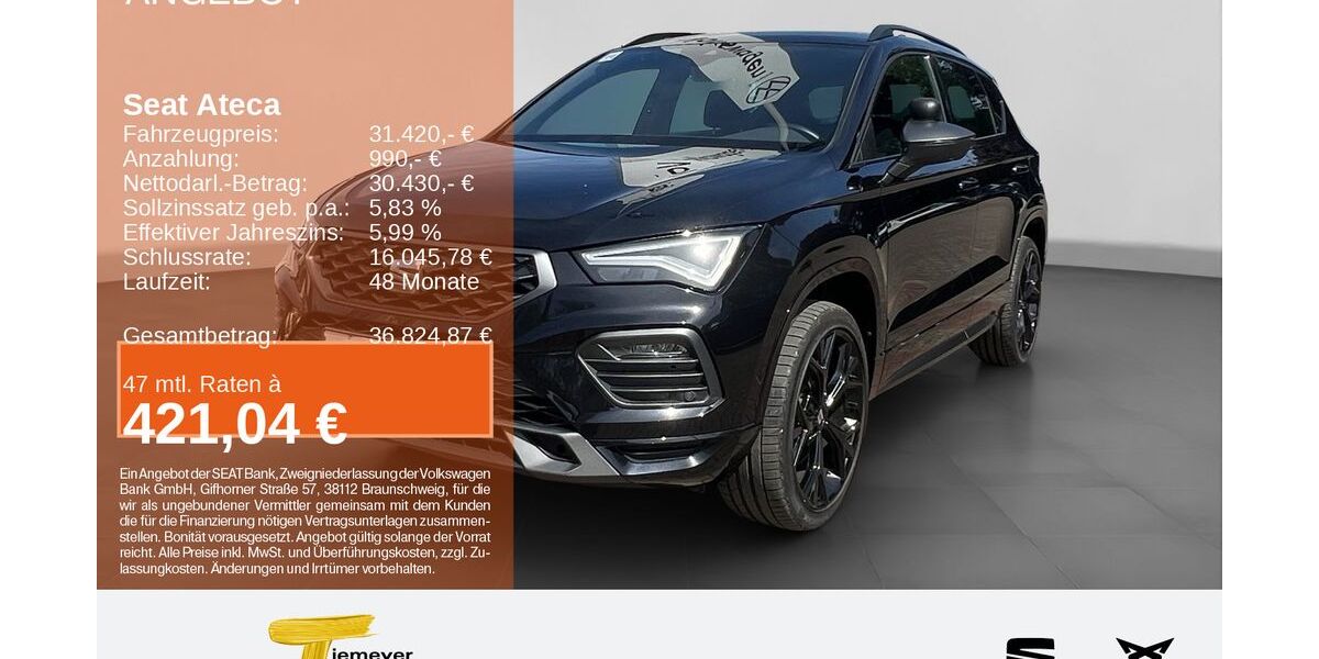 Seat Ateca 67.104 km 30.460 &euro; Recklinghausen 45663