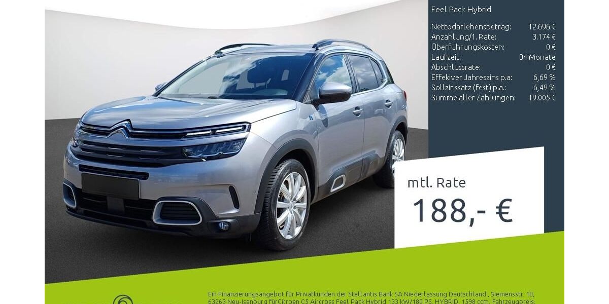 Citroen C5 Aircross 72.922 km 15.870 &euro; Dortmund 44263