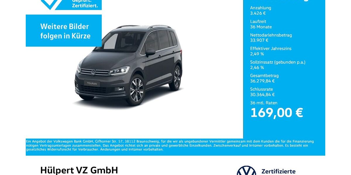 VW Touran 9.662 km 37.333 &euro; Unna 59423