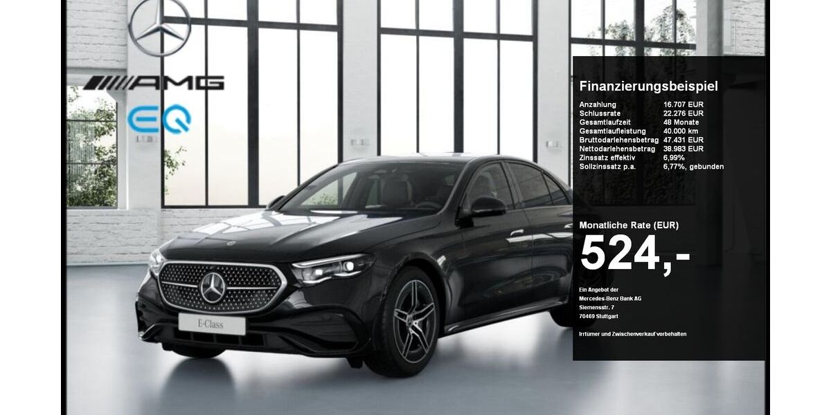 Mercedes-Benz E 200 9.663 km 54.470 &euro; Dortmund 44139