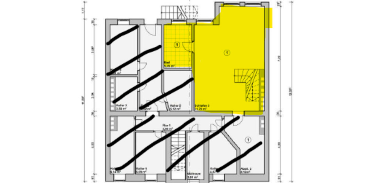 Erdgeschoßwohnung Dortmund Innenstadt Ost - 4 Zimmer, 155 m&sup2;, 1.280&euro; | Angebot:24803290