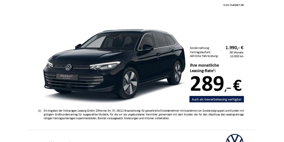 VW Passat Variant 19.991 km 34.321 &euro; Unna 59423