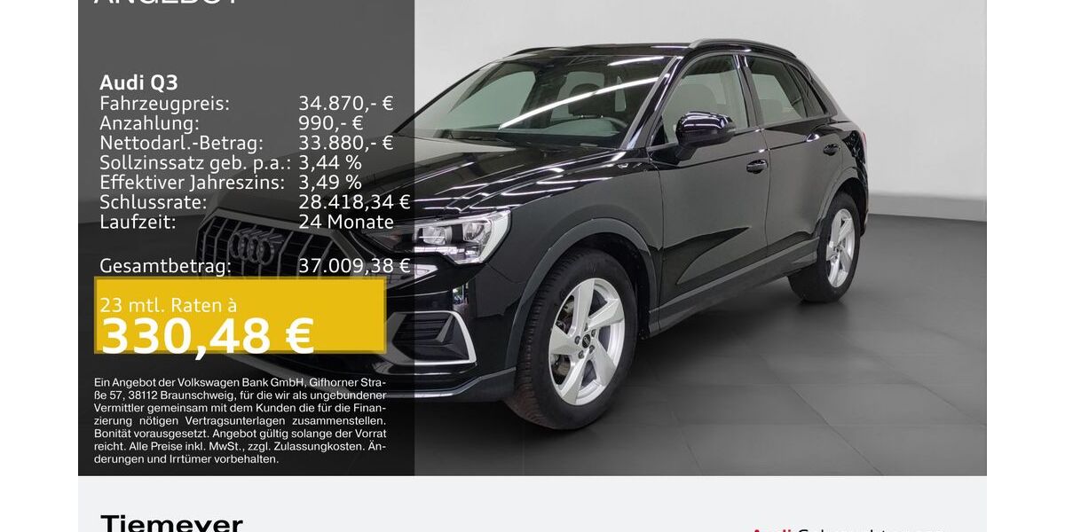 Audi Q3 33.906 km 31.680 &euro; Bochum 44809